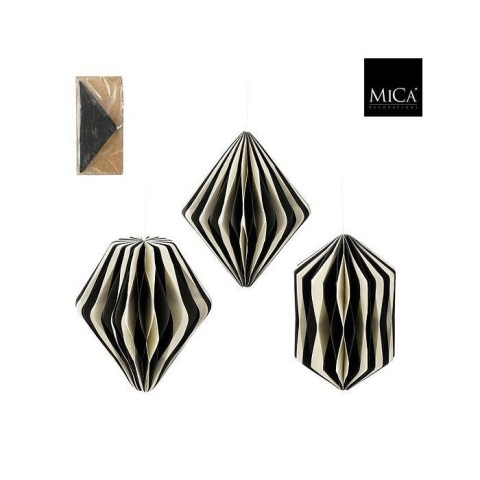 ORNAMENTO CIPOLLA NERO 3 ASSORTITI H.25